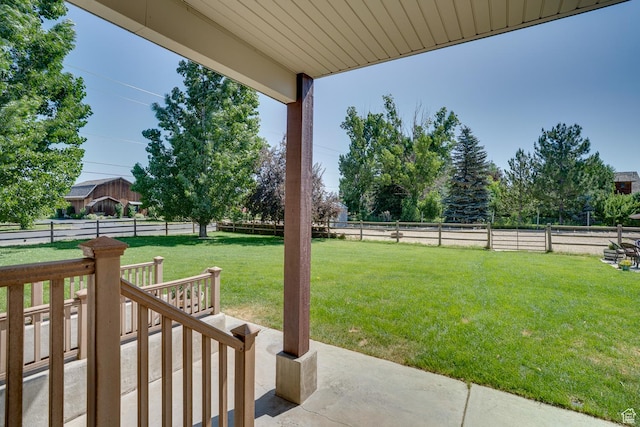 3035 S Big Hollow Rd, Heber City, UT 84032 - fenced backyard featuring a patio area