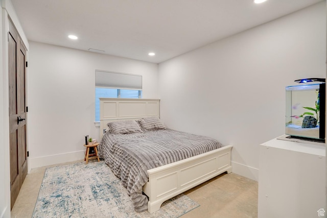 3035 S Big Hollow Rd, Heber City, UT 84032 - bedroom featuring recessed lighting