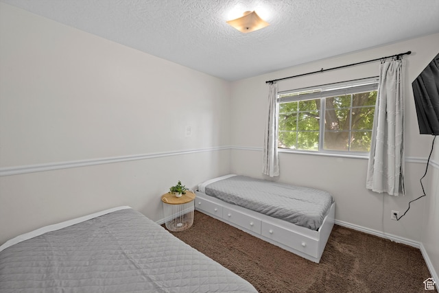 318 W 850 N, Springville, UT 84663 - carpeted bedroom featuring a textured ceiling and baseboards