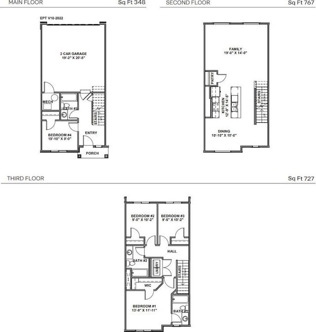 3947 N Aggie Dr Unit 301, Eagle Mountain, UT 84005 - view of floor plan / room layout