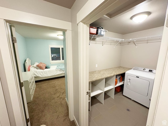 966 E 2810 S, Heber City, UT 84032 - washroom with washer / dryer and carpet floors