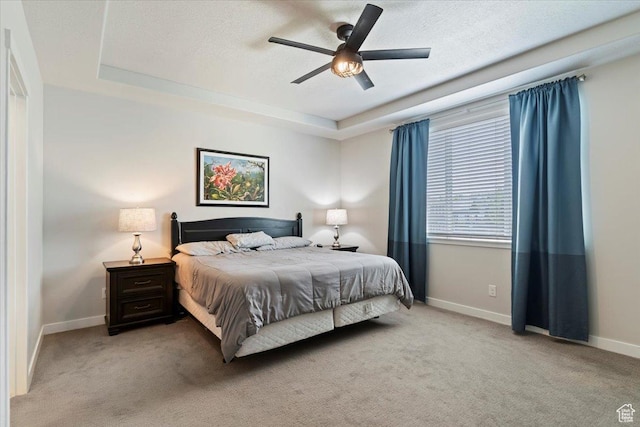 1381 W 425 S, Layton, UT 84041 - bedroom with a tray ceiling, carpet floors, and ceiling fan