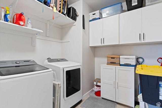 1381 W 425 S, Layton, UT 84041 - laundry room featuring separate washer and dryer and cabinet space