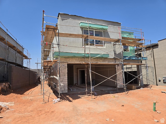 1456 S Staircase Way Unit 4098, Washington, UT 84780 - back of house with stucco siding