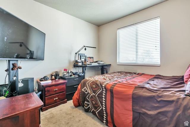 6088 W Graceland Way, West Jordan, UT 84081 - bedroom with carpet and an office area