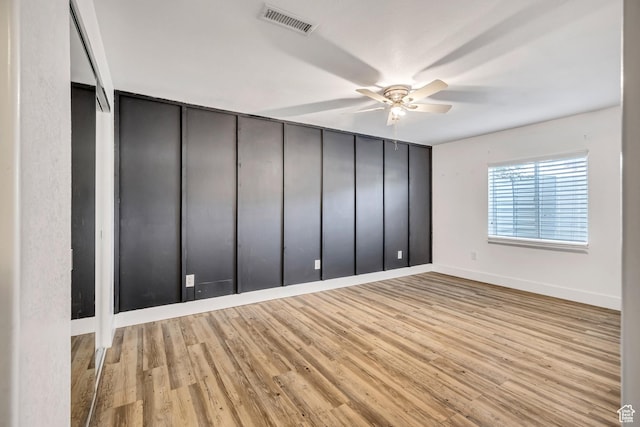 468 W Sunnyrise Ln S, Stansbury Park, UT 84074 - unfurnished room featuring ceiling fan and wood finished floors