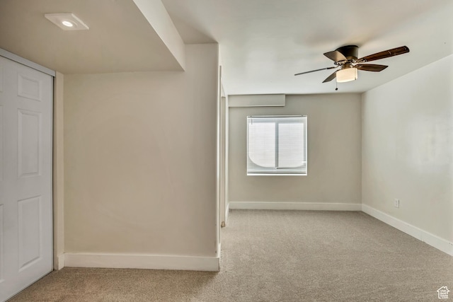 468 W Sunnyrise Ln S, Stansbury Park, UT 84074 - unfurnished room with carpet flooring and a ceiling fan