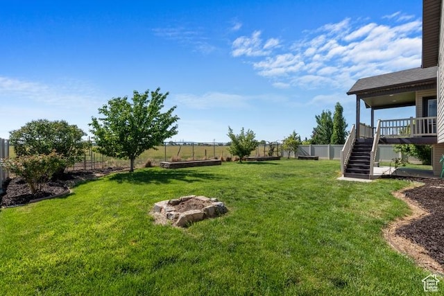 1717 N 4325 W, West Point, UT 84015 - fenced backyard featuring stairway