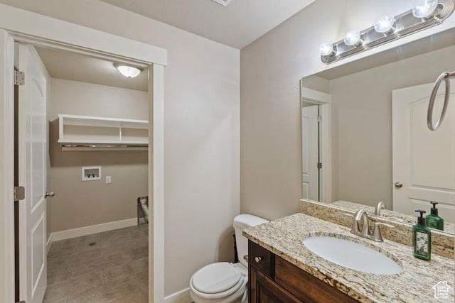 1717 N 4325 W, West Point, UT 84015 - bathroom featuring vanity and toilet