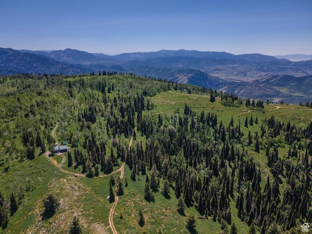 0, Paradise, UT 84328 - view of mountain background featuring a heavily wooded area