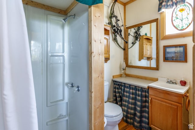 0, Paradise, UT 84328 - bathroom with vanity and a shower with shower curtain
