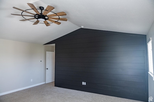 1272 E 1470 N, Payson, UT 84651 - additional living space featuring lofted ceiling, ceiling fan, and carpet flooring