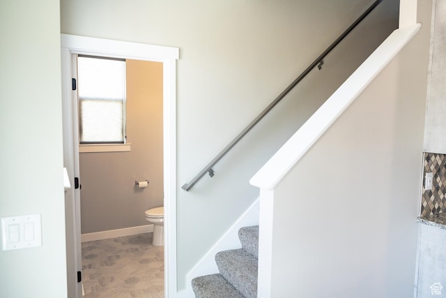 1272 E 1470 N, Payson, UT 84651 - stairs with baseboards