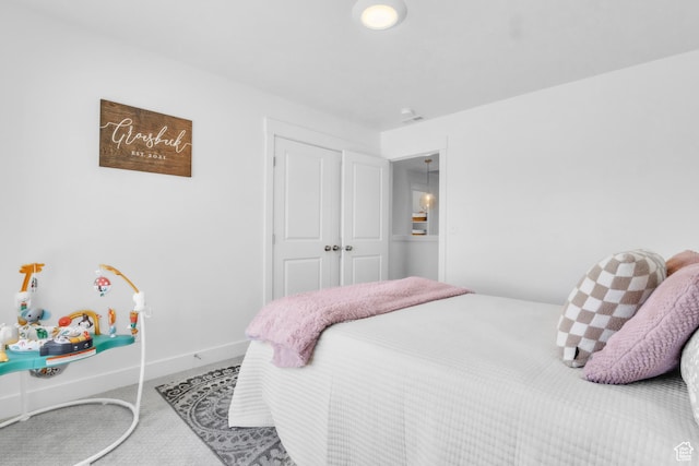 631 W 550 N, Smithfield, UT 84335 - carpeted bedroom with baseboards