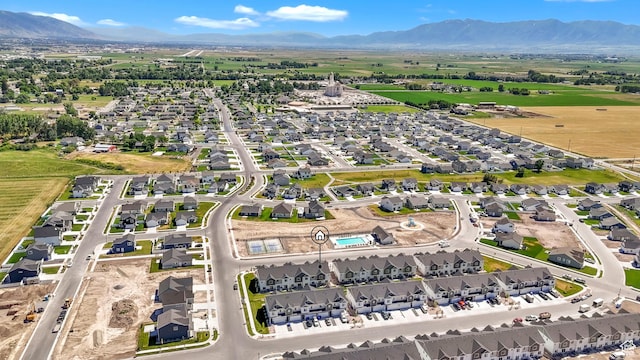 631 W 550 N, Smithfield, UT 84335 - aerial view of property's location featuring mountains