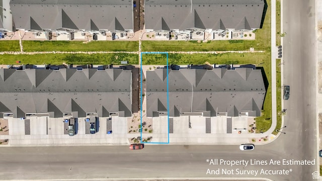 631 W 550 N, Smithfield, UT 84335 - aerial view of residential area featuring property boundaries highlighted
