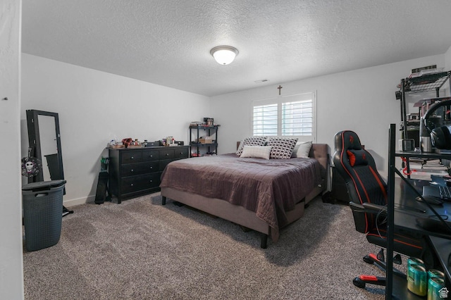 5671 S 650 E, Washington Terrace, UT 84405 - bedroom featuring carpet floors and a textured ceiling