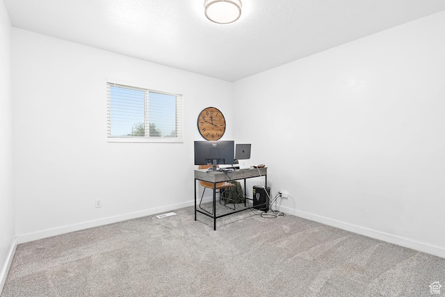 8829 S 40 E, Sandy, UT 84070 - carpeted home office featuring baseboards