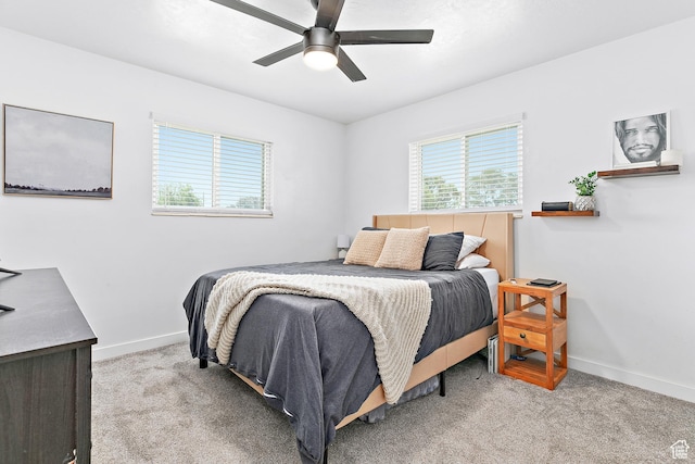 8829 S 40 E, Sandy, UT 84070 - bedroom with carpet flooring and ceiling fan