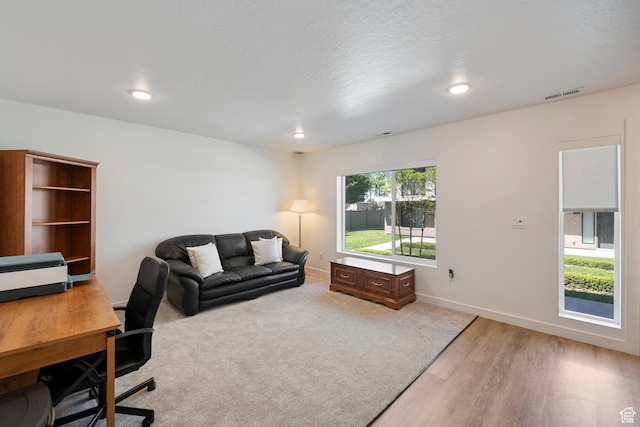 507 W 620 N Unit 127, Centerville, UT 84014 - home office with light wood finished floors and recessed lighting