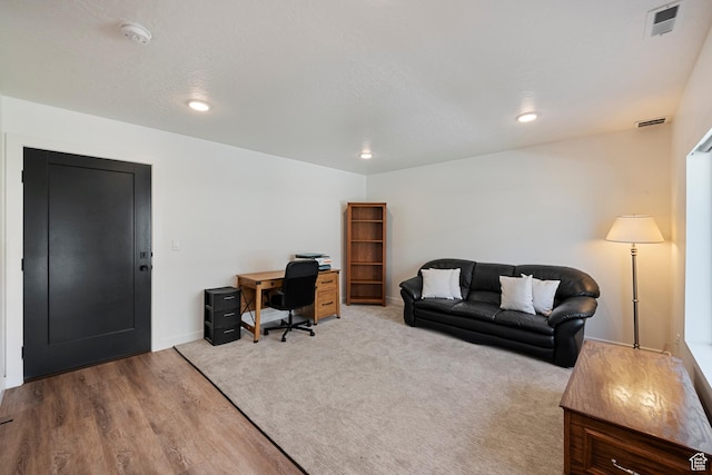 507 W 620 N Unit 127, Centerville, UT 84014 - home office with wood finished floors and recessed lighting