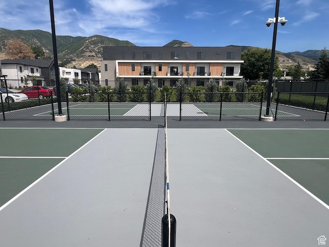 507 W 620 N Unit 127, Centerville, UT 84014 - view of tennis court with a mountain view