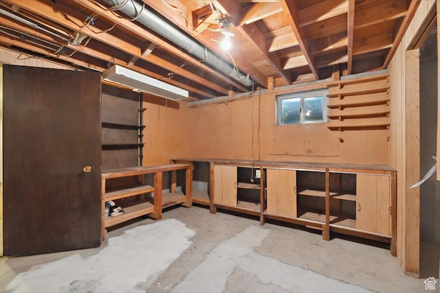 666 E Shelly Ave N, American Fork, UT 84003 - basement with a workshop area