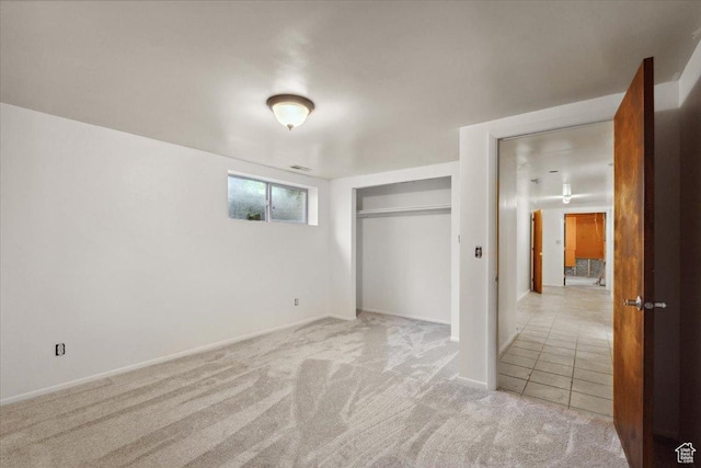 666 E Shelly Ave N, American Fork, UT 84003 - unfurnished bedroom with light colored carpet and a closet