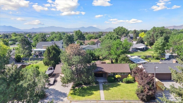 666 E Shelly Ave N, American Fork, UT 84003 - aerial view of residential area with mountains