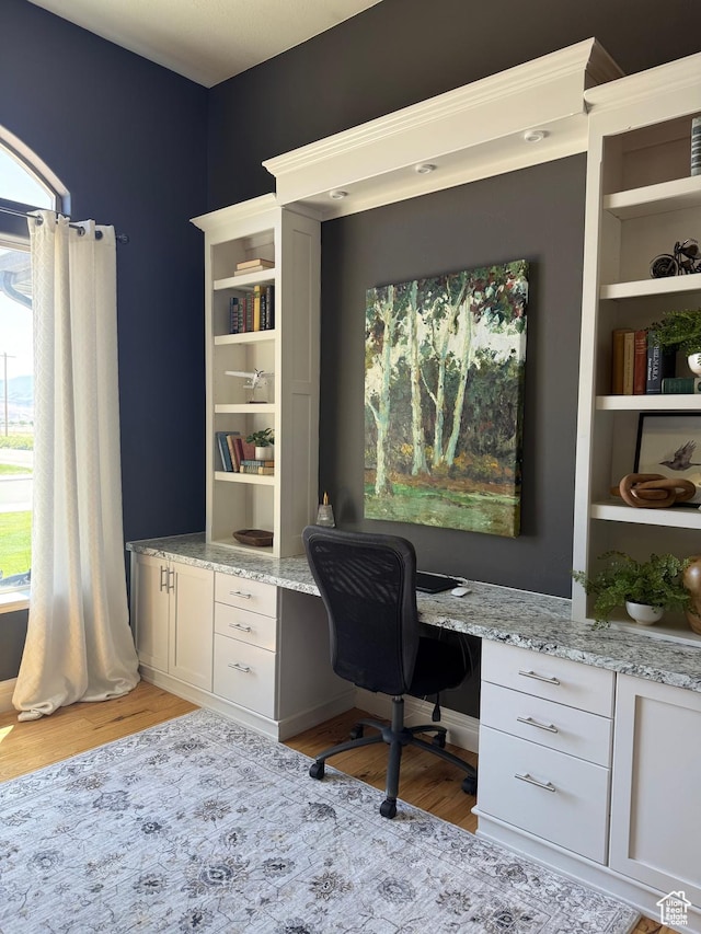 1790 S 940 W, Richfield, UT 84701 - office featuring built in study area and light wood-style floors