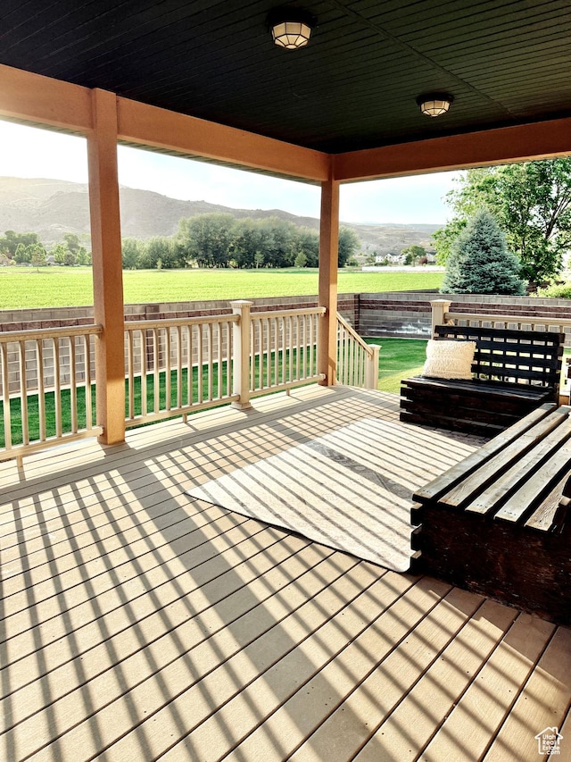 1790 S 940 W, Richfield, UT 84701 - deck with a mountain view and a rural view