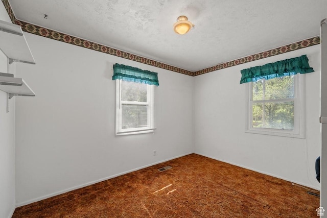 1243 Oak St, Ogden, UT 84401 - carpeted spare room with healthy amount of natural light and a textured ceiling