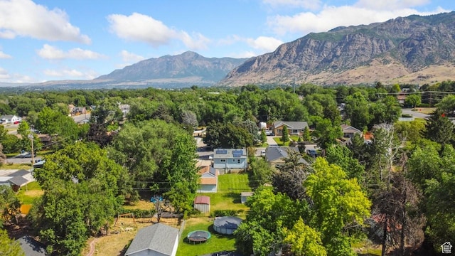 1243 Oak St, Ogden, UT 84401 - bird's eye view of a mountainous background and a forest