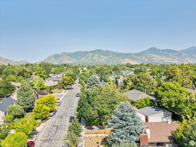 1351 E Browning Ave S, Salt Lake City, UT 84105 - bird's eye view of a mountainous background