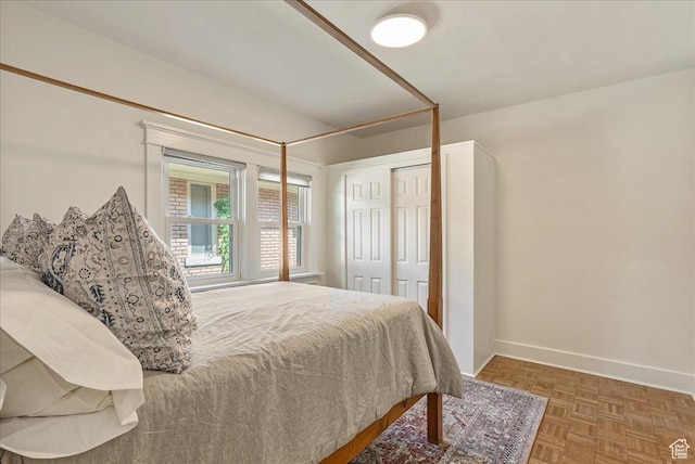 1351 E Browning Ave S, Salt Lake City, UT 84105 - bedroom featuring baseboards and a closet