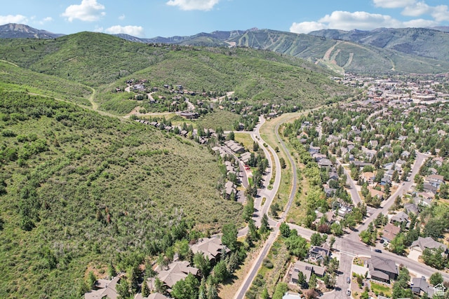 2174 Fenchurch Dr, Park City, UT 84060 - aerial overview of property's location featuring mountains