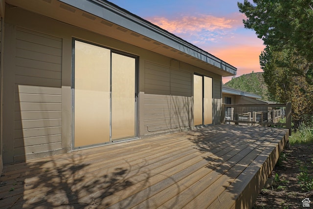 2174 Fenchurch Dr, Park City, UT 84060 - view of wooden terrace