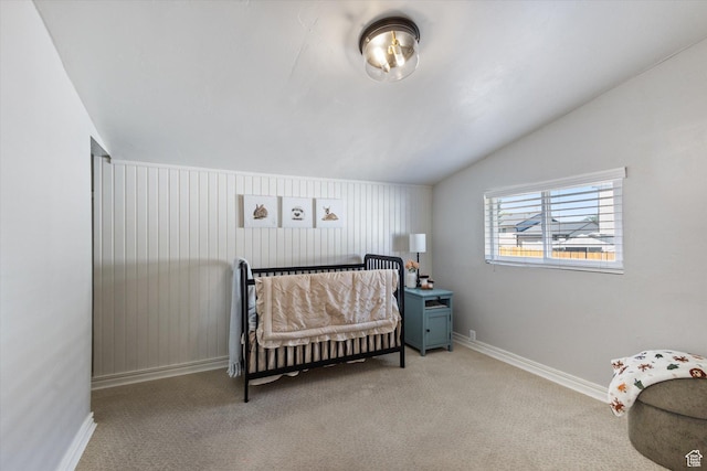 754 E 500 S, Provo, UT 84606 - bedroom with lofted ceiling and carpet floors