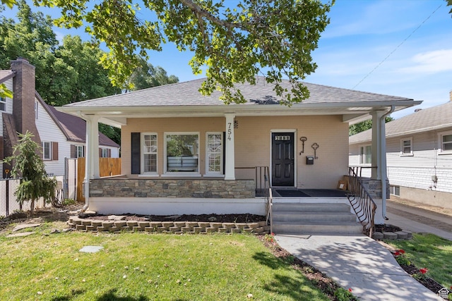 754 E 500 S, Provo, UT 84606 - bungalow with covered porch and roof with shingles
