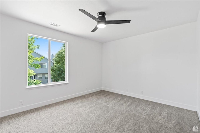 692 E Country Breeze Cir S, Draper, UT 84020 - carpeted spare room with a ceiling fan and baseboards