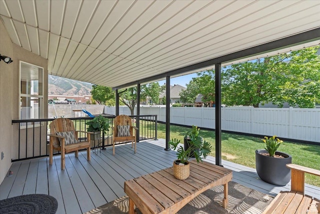 692 E Country Breeze Cir S, Draper, UT 84020 - deck with a fenced backyard