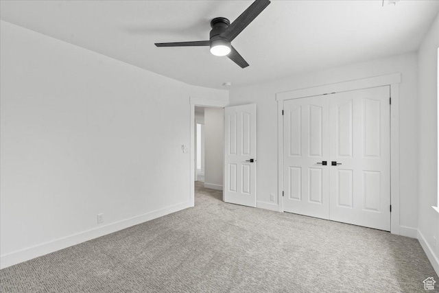 692 E Country Breeze Cir S, Draper, UT 84020 - unfurnished bedroom with carpet floors, a closet, and ceiling fan