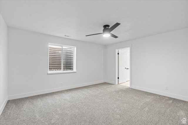 692 E Country Breeze Cir S, Draper, UT 84020 - carpeted empty room featuring baseboards and a ceiling fan