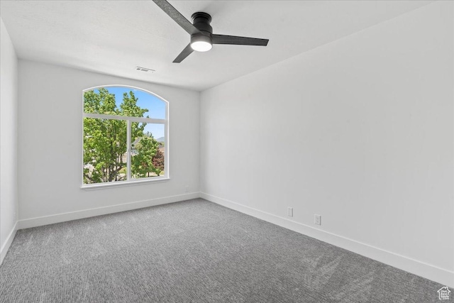 692 E Country Breeze Cir S, Draper, UT 84020 - empty room with a ceiling fan and carpet
