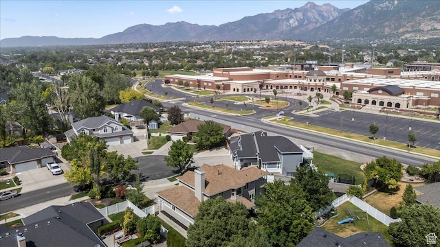 692 E Country Breeze Cir S, Draper, UT 84020 - aerial perspective of suburban area featuring mountains