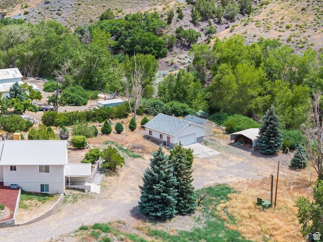 890 E Monroe Canyon Rd S, Monroe, UT 84754 - view from above of property