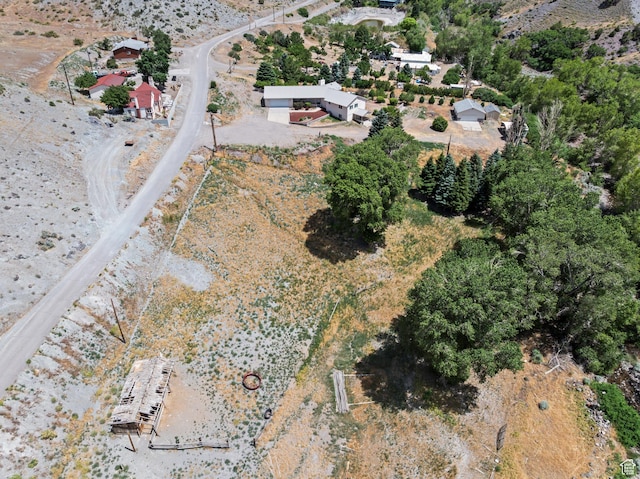 890 E Monroe Canyon Rd S, Monroe, UT 84754 - aerial view of property's location featuring a desert landscape
