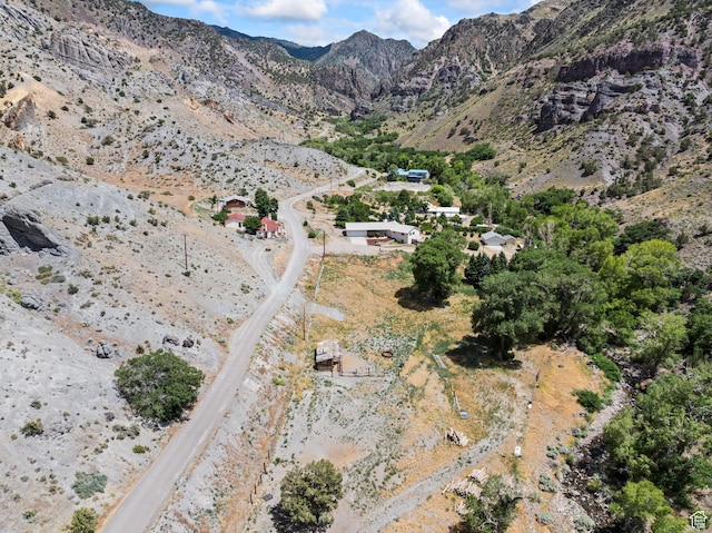 890 E Monroe Canyon Rd S, Monroe, UT 84754 - aerial view of property's location with rural landscape