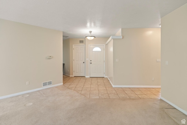 890 E Monroe Canyon Rd S, Monroe, UT 84754 - entryway featuring carpet flooring and tile patterned floors