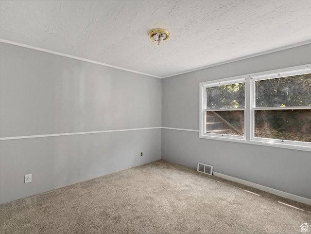 1815 E Hillcrest Ave, Salt Lake City, UT 84106 - spare room with a textured ceiling and carpet floors